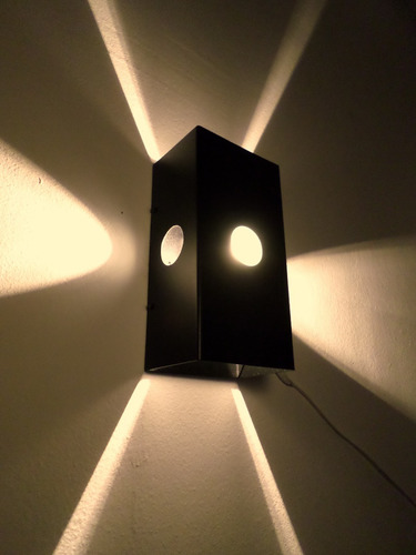 Imagen 10 de 10 de Luz Señalizadora Para Interior Minimalista Efecto Pack X12u