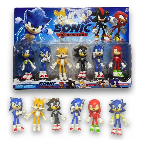 Sonic: O Filme 2 - Boneco do Sonic - 4.0 Polegadas