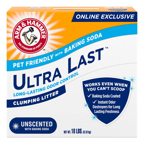 Arm & Hammer Ultra Last Arena Para Gatos Sin Perfume, Multic