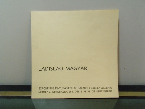 Adp Ladislao Magyar Espone Sus Pinturas En Galeria Lirolay