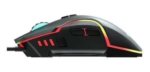 Imagen 3 de 4 de Mouse de juego Philips SPK9525 negro