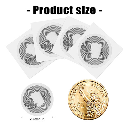 60 Etiquetas Nfc Adhesivas Etiquetas Nfc Stickers Chip ...
