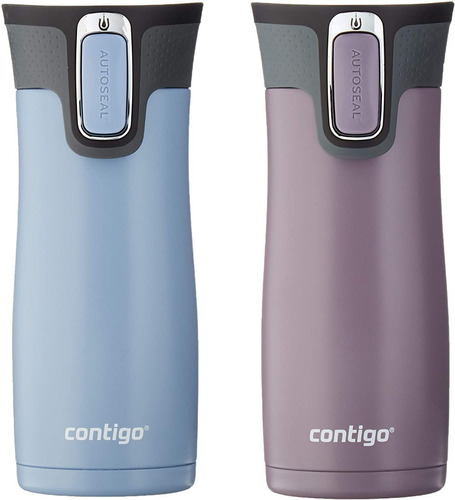 Set X2 Botellas Termicas Contigo West Loop 473ml / Qualify