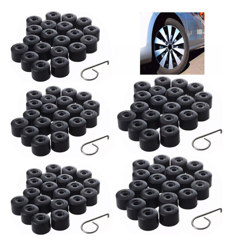 100 Pcs Tapones Cubre Birlo