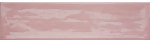 Azulejo Iceland 7,7x30 Acurela Rosa Brillante Segunda