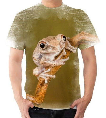 Camiseta Camisa Rã Sapo Perereca Anfíbio Frog Pet Natureza