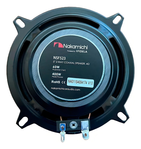 Som Automotivo 5 + Rádio Mp3/bt/usb Nq537bd Nakamichi