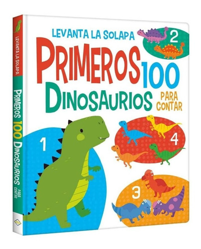 Libro Infantil: Primeros 100 Dinosaurios Para Contar 