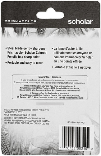 Imagen 4 de 5 de Sacapuntas Prismacolor Scholar Sharpener