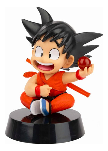 Figura Dragon Ball Goku Niño Con Esfera 12cm Anime Coleccion