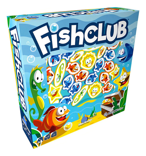 Juego De Mesa Fish Club Conecta Peces Reto Familiar Colorido