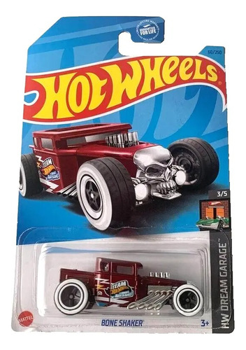 Hot Wheels Carro Bone Shaker Original Mattel + Obsequio 