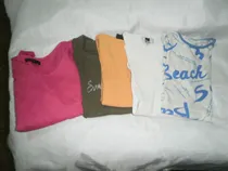 Comprar Lote De 5 Blusas Y Musculosas Talle M.