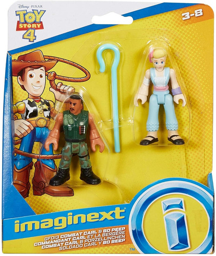 Toy Story 4 Carl Y Bo Peep Fisher Price Imaginext