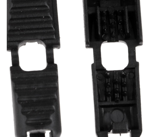 Clip Desmontable 50x, Nylon Negro Con Cremallera Para ,