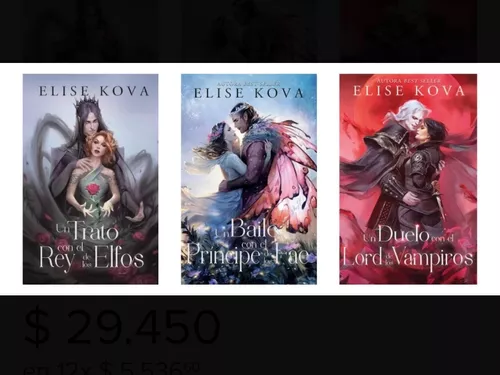 🧛 Reseña Un duelo con el lord de los vampiros de Elise Kova