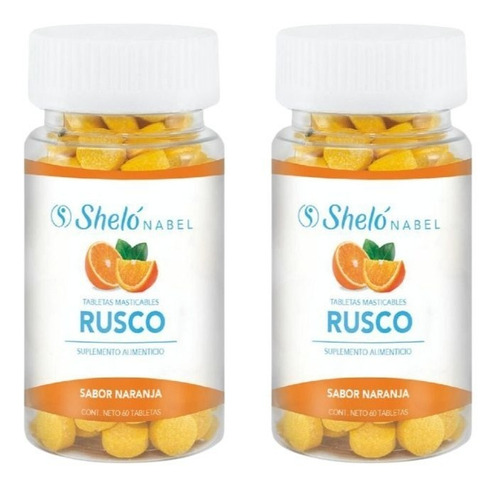 2 Pack Rusco Tabletas Shelo