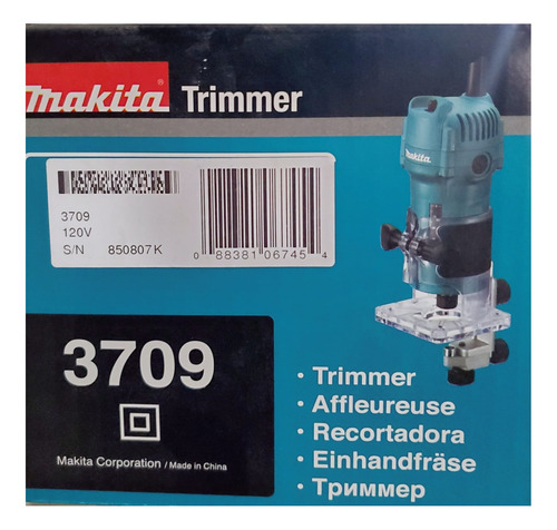 Recortadora Trimmer Router Makita 3709 530w 110v