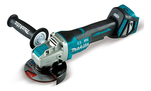 Makita Esmeril Angular 4 1/2 18v X Lock Bl Xpt Aws Sin Bat