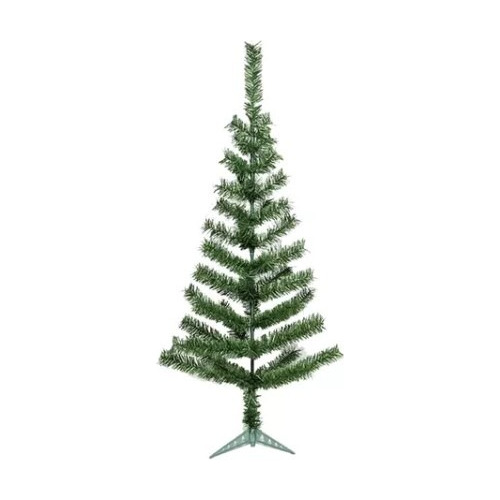 Arbol Navidad Verde 90cm Tupido + Luz Clasica 8mts 100 Luces