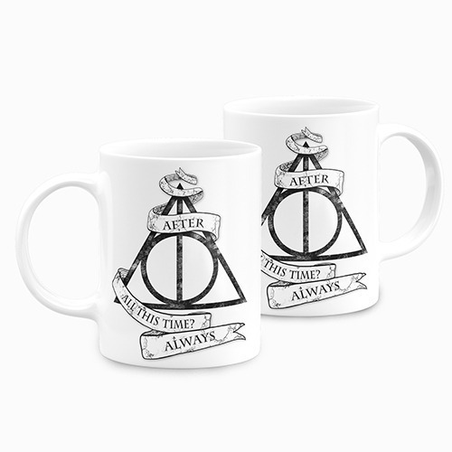 Caneca Relíquias Da Morte Deathly Hallows Always