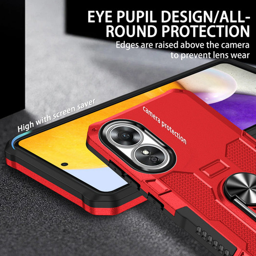 Funda A Prueba De Golpes Para Teléfono Oppo A17 A17k