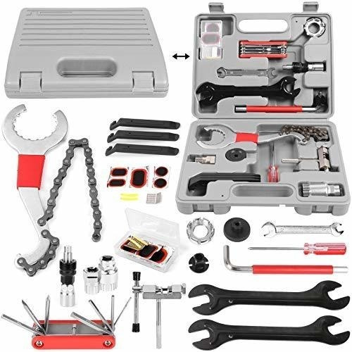 Kit De Herramientas De Reparacion De Bicicletas 26 Piezas 