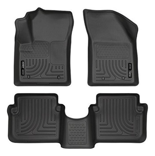 Husky Liners Front Y 2nd Seat Floor Liners Se Adapta A 1114