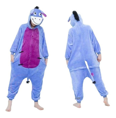 Pijama Mameluco Para Niño Kigurumi Burrito Igor Pooh Disfraz