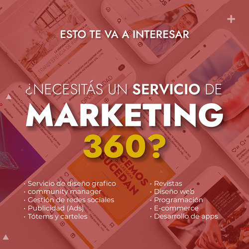Pack. Redes Sociales, Diseño, Marketing Y Publicidad