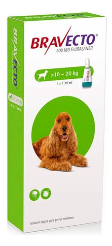 Antipulgas Para Perros De 10kg A 20kg - Bravecto