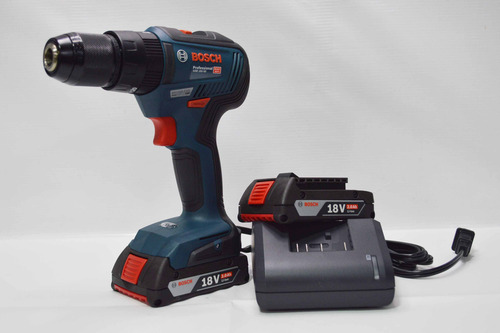 Taladro Bosch Gsb 18v-50 + 2bat 2a + Case 18v
