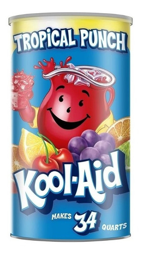 Imagen 1 de 1 de Bebida En Polvo Kool Aid Tropical Punch 2.33kg