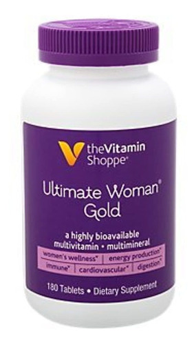 Ultimate Mujer Oro Multivitamin 180 tabletas