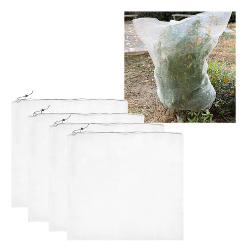 Bolsa De Malla Protectora Para Plantas, Árboles Y Verduras,