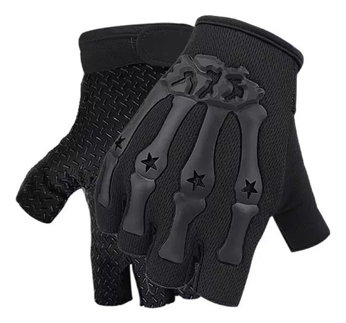 Guantes Sin Dedos Para Motocicleta, Ciclismo, Escalada, Gym