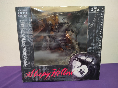 Sleepy Hollow Mcfarlane Box Set Deluxe (nuevo) Jinete Cabeza