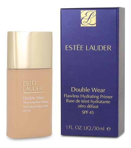 Base de maquillaje líquida Estée Lauder Double Wear Double wear Base Double Wear Sheer Long Wear Makeup Spf20 -3N2 Wheat - Dama - 30mL