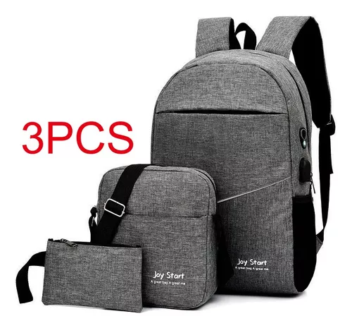 3pcs Juego De Mochilas Pequeñas For Portátil For Hombre C