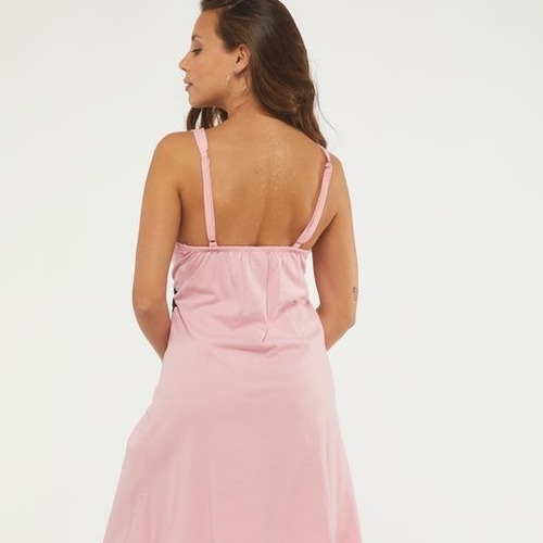 Imagen 4 de 6 de Conjunto Maternal Camisón + Bata 23102023 Florcitas