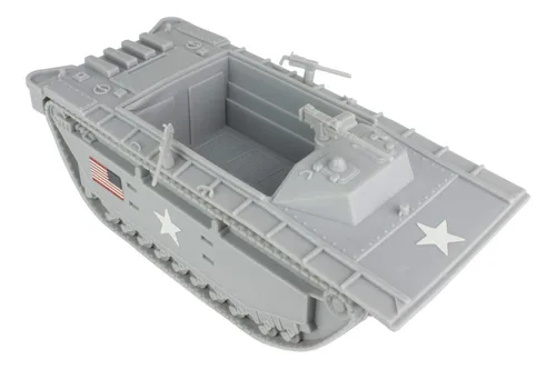 Bmc Ww2 Usmc Amtrac Lvt - Vehículo Anfibio 1:32 Para Hombr.