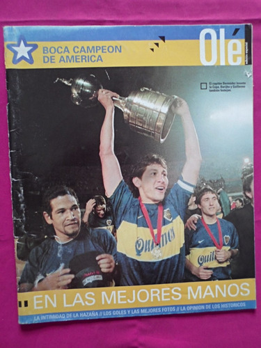 Revista Ole Boca Campeon De America Edicion Especial (a)