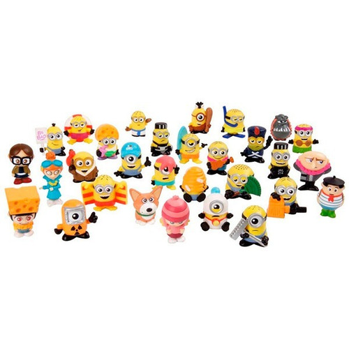 Imagen 3 de 10 de Minions Mineez Pack X 3 Figuras Coleccionables Tv Educando