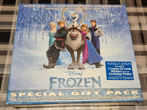 Frozen - Special Gift Pack - 3 Cds Libro - Importado Nuevo C