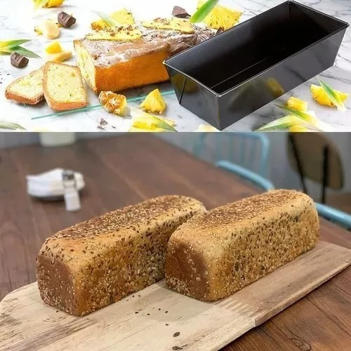 Molde Rectangular Antiadherente Para Queques Y Pan 31cm