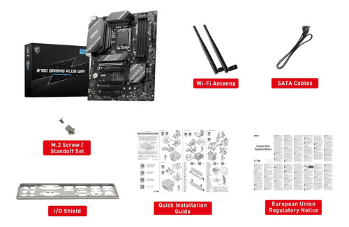 Msi B760 Gaming Plus Wifi Gaming Plotardboard (admite Gen In