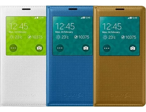 Funda Flip Cover S-view | Para Samsung S5 Original