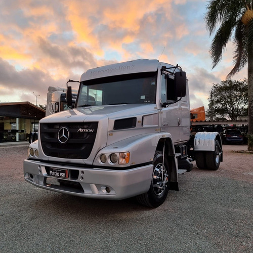 Imagem 3 de 15 de Caminhão Mb Atron 1635 Cavalo Toco 4x2 2013