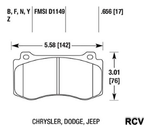 Balatas Disco  Delantera Para Jeep Grand Cherokee   2009