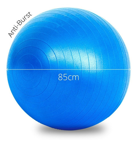 Pelota Pilates Yoga 85cm + Inflador Para Pilates Terapia